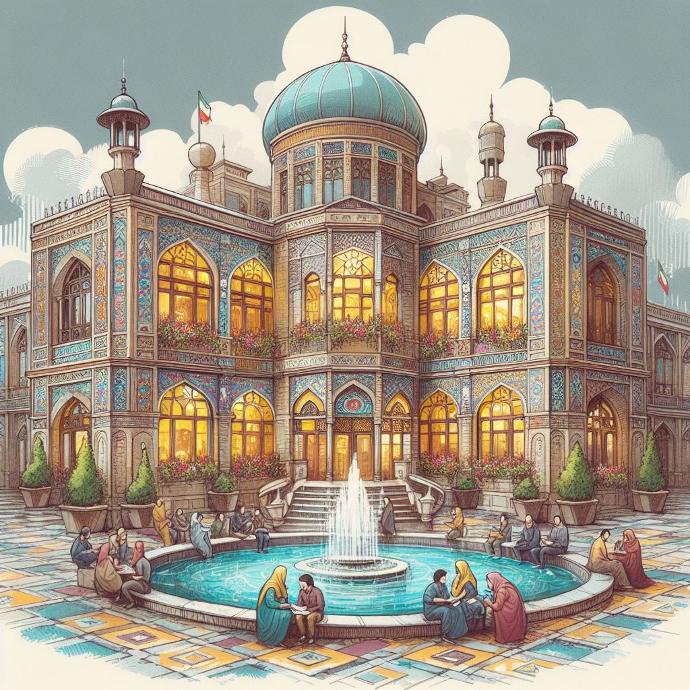 A Persian language teaching center for international students studying in Iran.